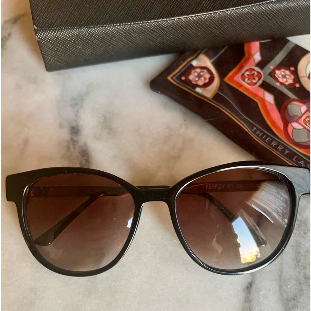 Thierry Lasry Perfidy black handmade frames from France